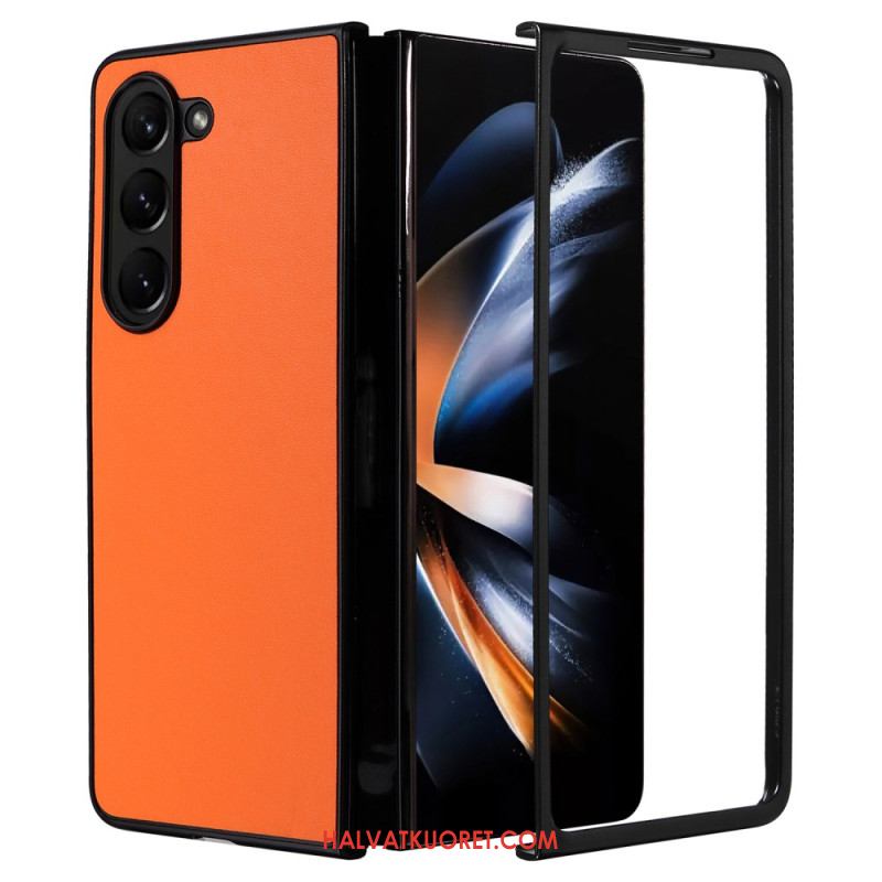 Kuori Samsung Galaxy Z Fold 6 Nahkaefekti