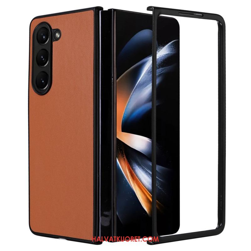 Kuori Samsung Galaxy Z Fold 6 Nahkaefekti