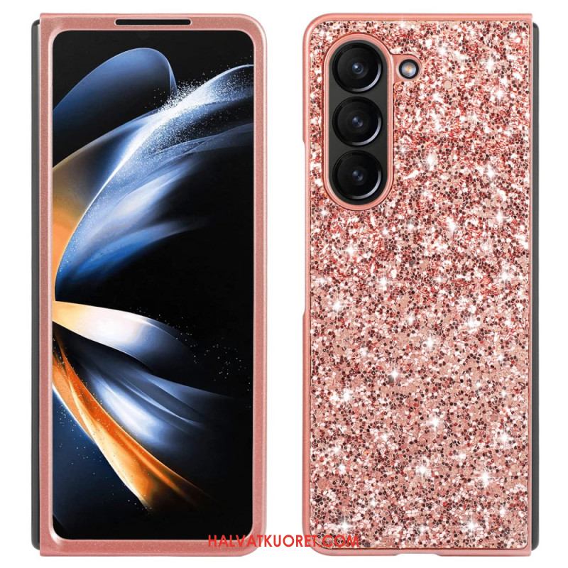 Kuori Samsung Galaxy Z Fold 6 Silikonikehys Ja Muovinen Takaosa