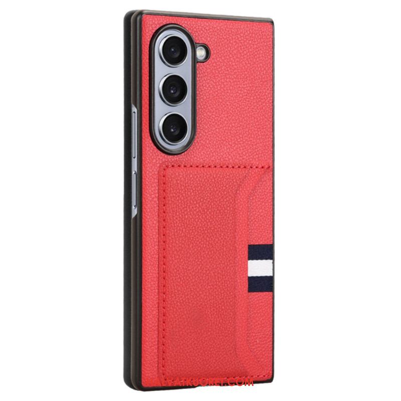 Kuori Samsung Galaxy Z Fold 6 Tricolore-korttikotelo Suojakuori