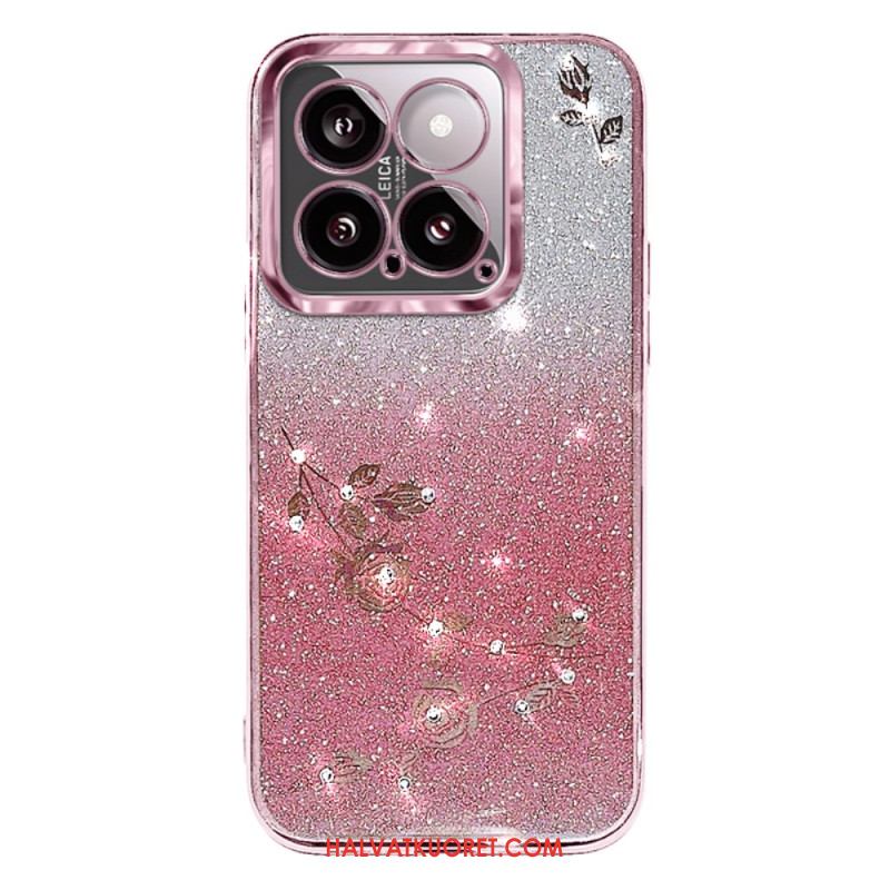 Kuori Xiaomi 14 Kadem Glitter Pattern Suojakuori