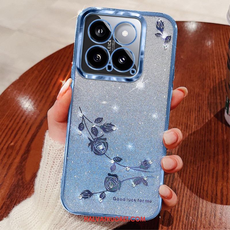 Kuori Xiaomi 14 Kadem Glitter Pattern Suojakuori