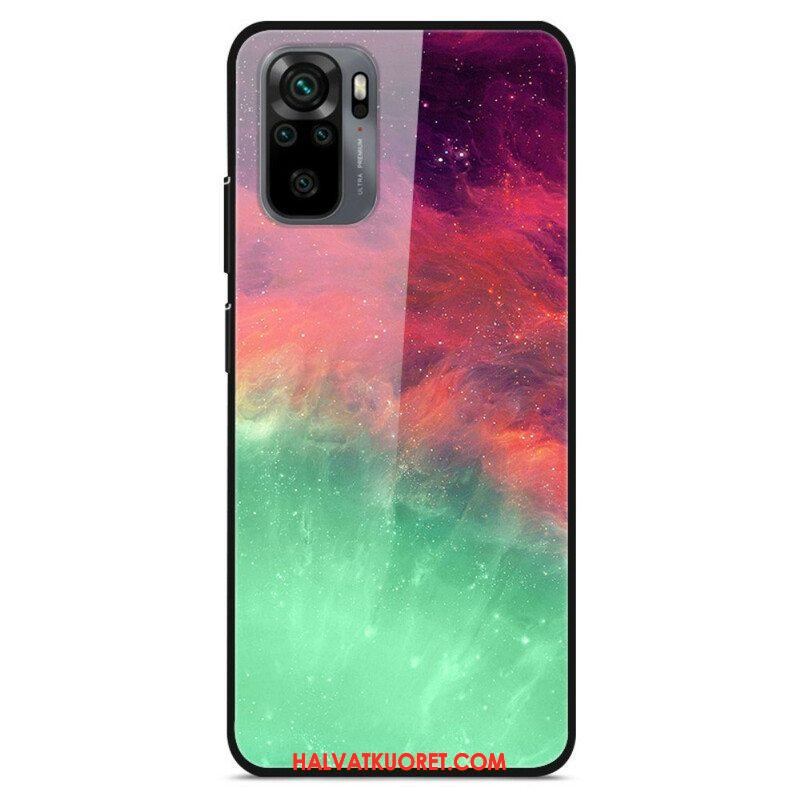 Kuori Xiaomi Redmi Note 10 / 10S Tempered Glass Premium Colors