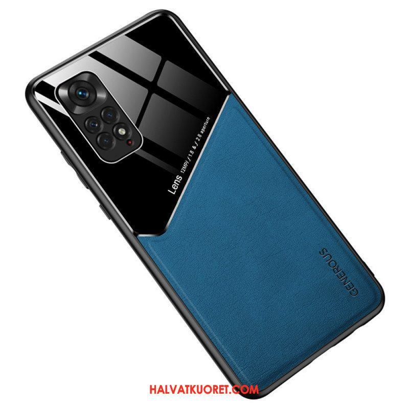 Kuori Xiaomi Redmi Note 11 / 11S Magneettinen Nahkaefekti