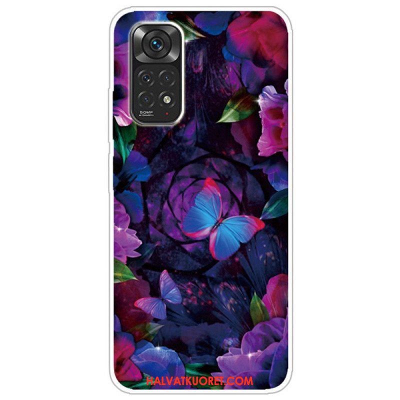 Kuori Xiaomi Redmi Note 11 Pro / 11 Pro 5G Muunnelma Perhosia