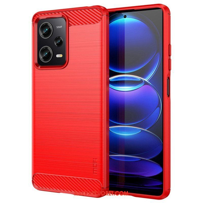 Kuori Xiaomi Redmi Note 12 Pro Plus Harjattua Hiilikuitua