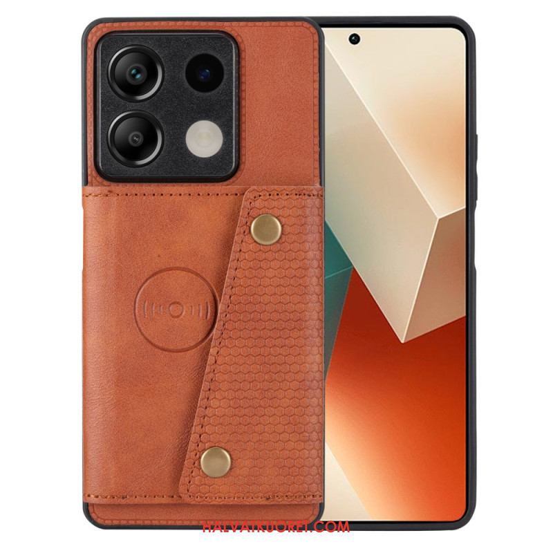 Kuori Xiaomi Redmi Note 13 5g Nahkainen Tehostekorttikotelo