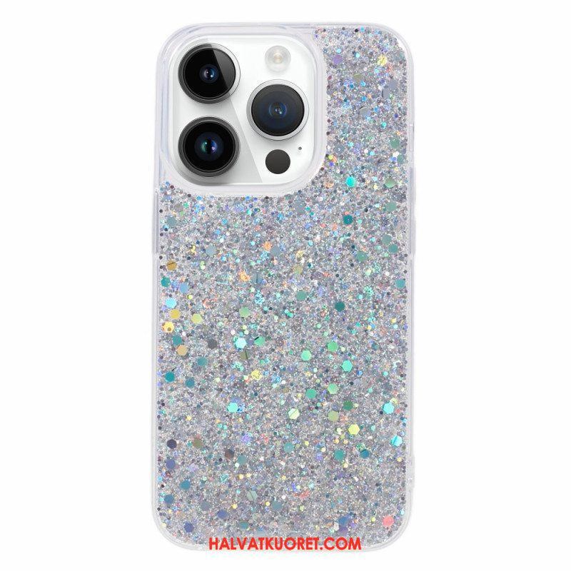 Kuori iPhone 15 Pro Pelkkää Glitteriä