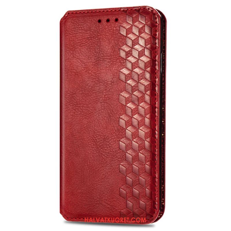 Nahkakotelo Samsung Galaxy A16 5g Vintage Frieze Suede -efekti