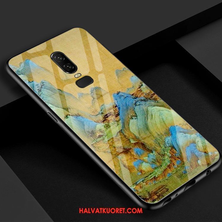 Oneplus 6 Kuoret Suojaus Malli Taide, Oneplus 6 Kuori Puhelimen Keltainen