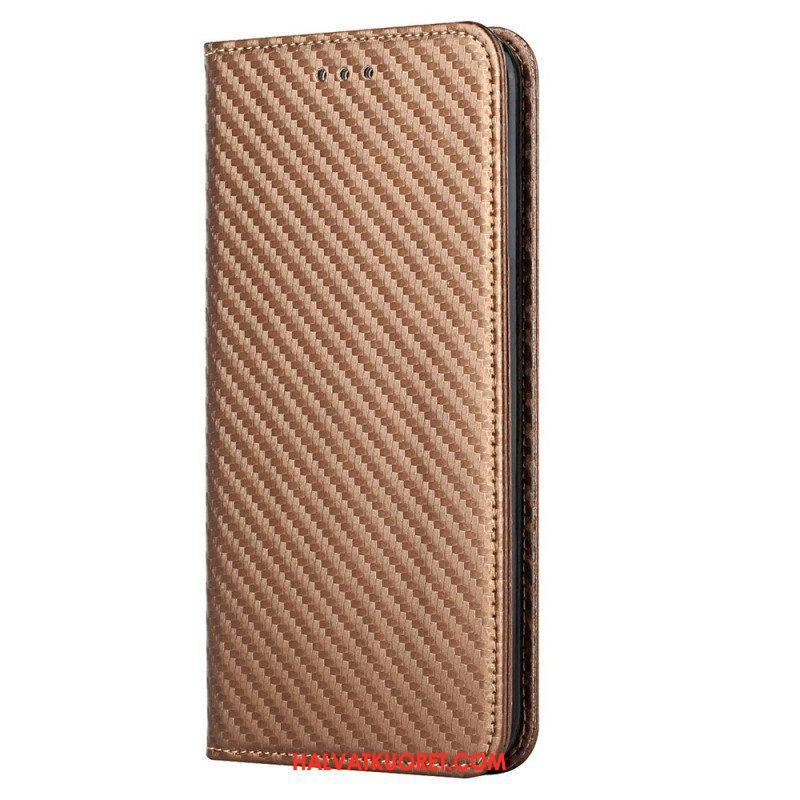 Puhelinkuoret Samsung Galaxy S23 Plus 5G Suojaketju Kuori Kotelot Flip Strappy Carbon Fiber Style