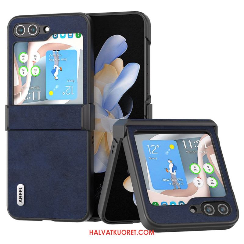 Puhelinkuoret Samsung Galaxy Z Flip 6 Abeel Vintage Leather Style