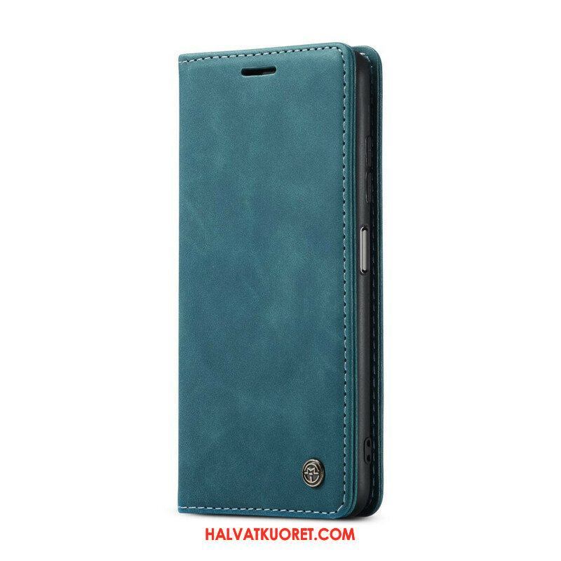 Puhelinkuoret Xiaomi Redmi Note 10 / 10S Kotelot Flip Caseme-nahkaefekti