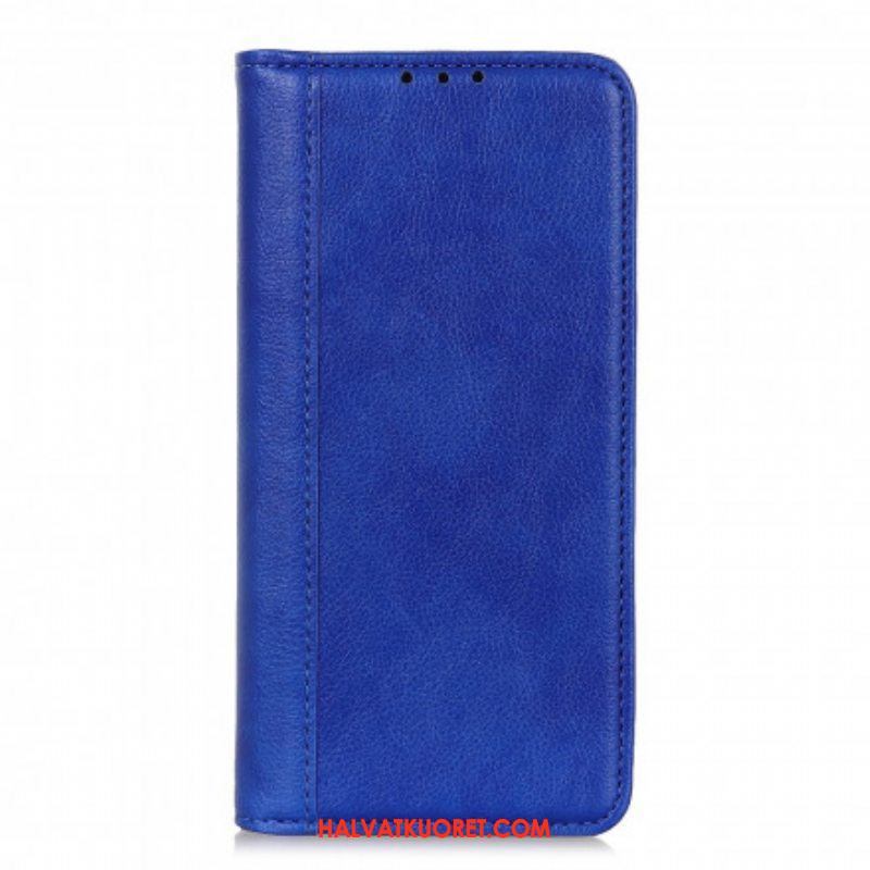 Puhelinkuoret Xiaomi Redmi Note 10 / 10S Kotelot Flip Litchi Split Leather -versio