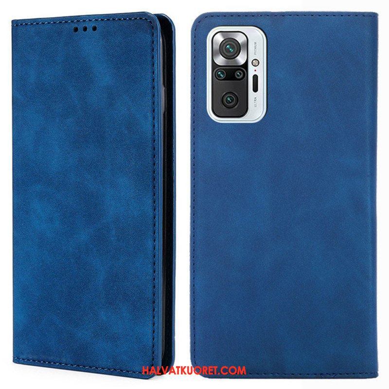 Puhelinkuoret Xiaomi Redmi Note 10 Pro Kotelot Flip Klassinen Skin-touch