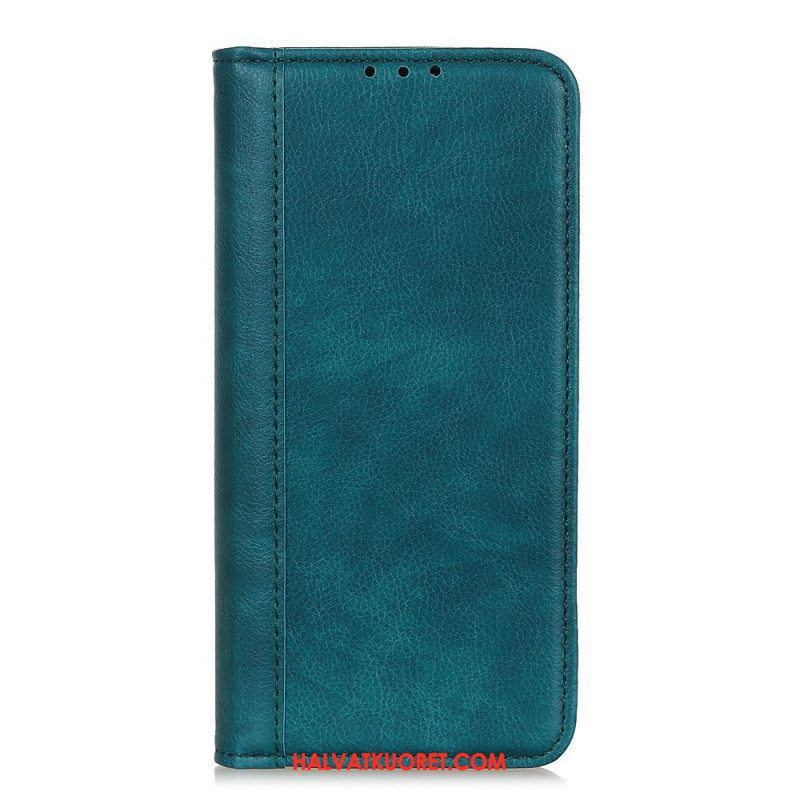 Puhelinkuoret Xiaomi Redmi Note 11 / 11S Kotelot Flip Elegance Haljattu Litsi Nahka