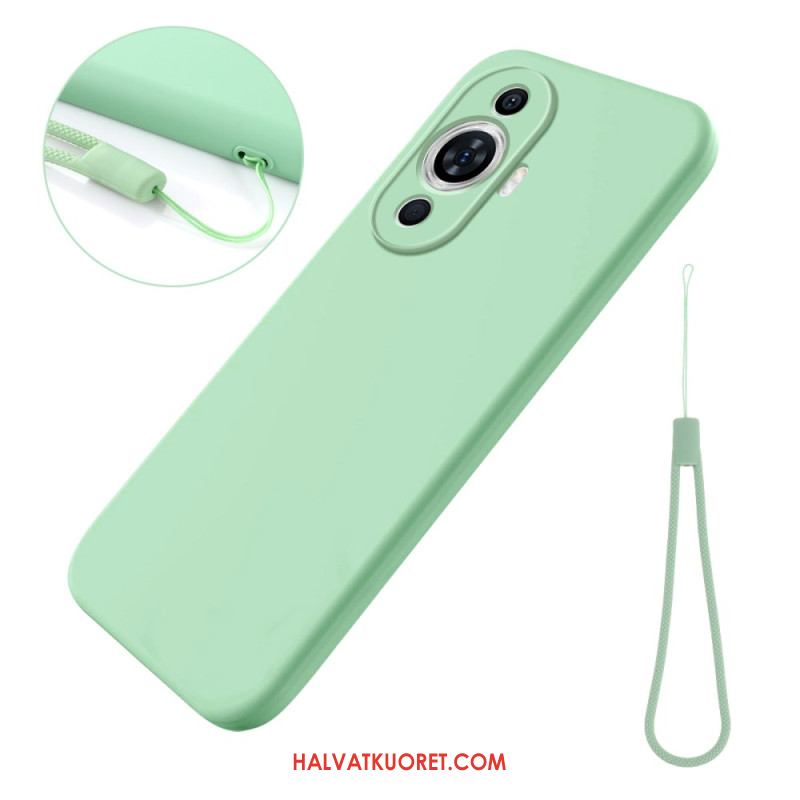 Case Huawei Nova 12s Puhelinkuoret Nestemäinen Silikonihihna