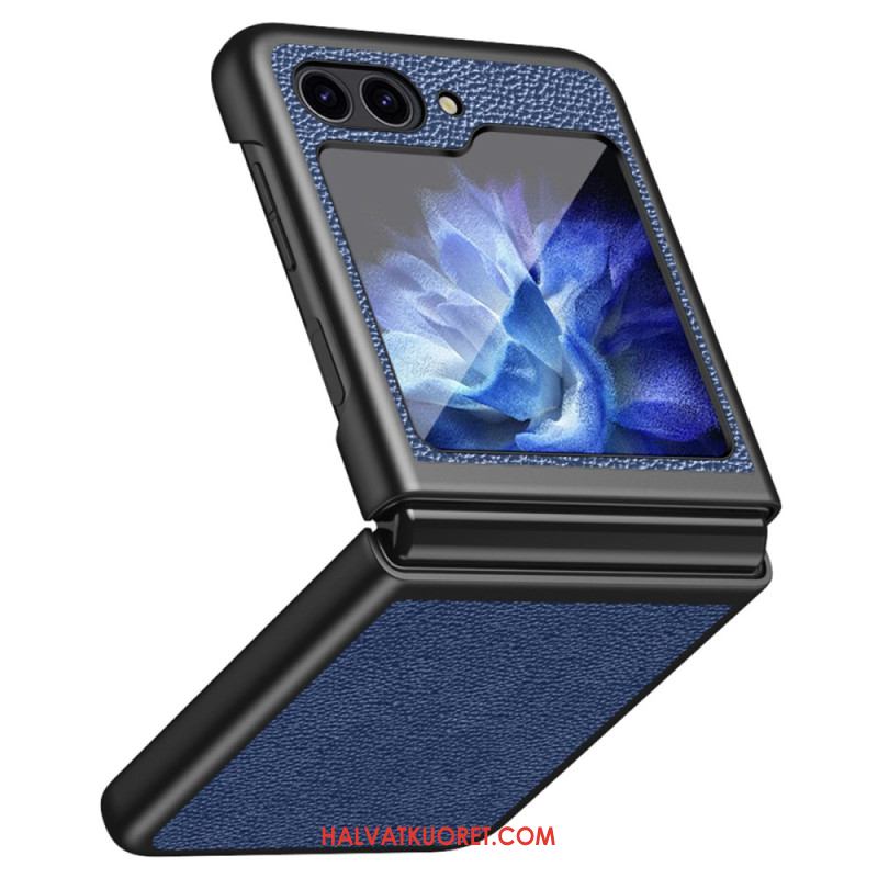 Case Samsung Galaxy Z Flip 6 Puhelinkuoret Litsi Keinonahkaa