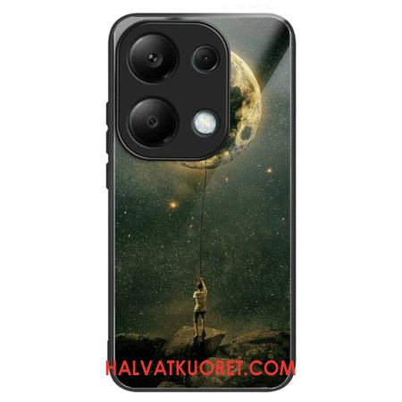 Case Xiaomi Redmi Note 13 Pro 4g Puhelinkuoret Mies Kuussa Karkaistu Lasi