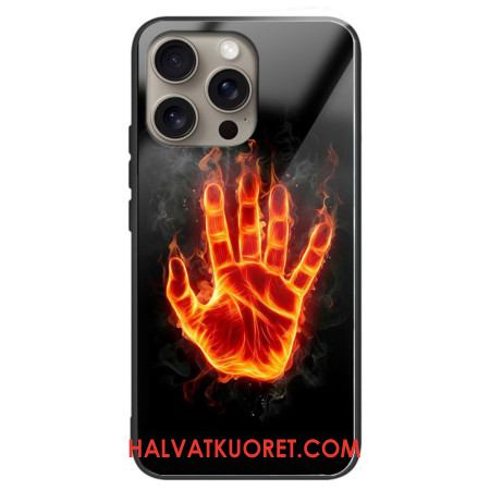 Case iPhone 16 Pro Max Puhelinkuoret Fire Palm Karkaistu Lasi