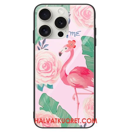 Case iPhone 16 Pro Max Puhelinkuoret Karkaistu Lasilintu