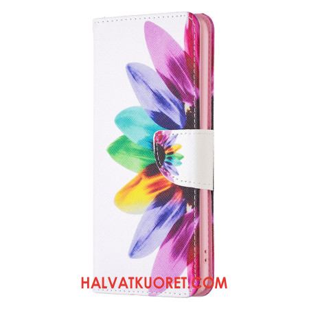 Kotelot Samsung Galaxy A15 Akvarellikukka