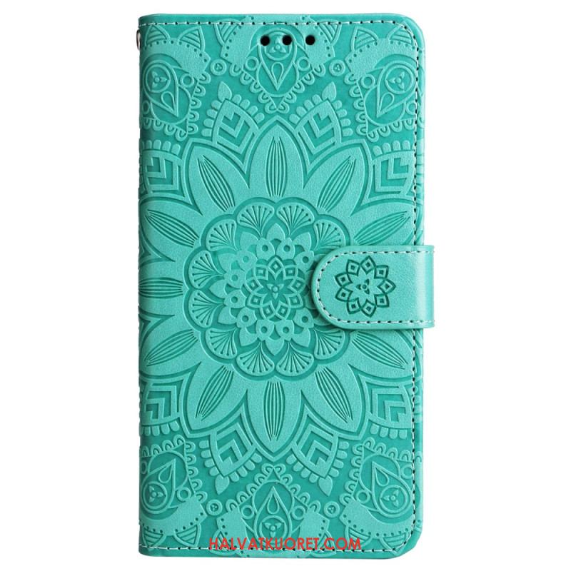 Kotelot Samsung Galaxy M55 5g Mandala Kaulanauhalla Suojakuori