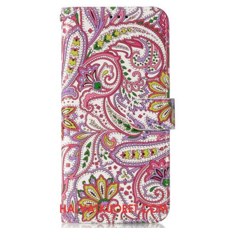 Kotelot Samsung Galaxy S24 Fe Paisley-kuvio