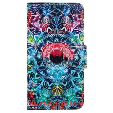 Kotelot Xiaomi Redmi Note 13 4g Mandala-hihnakuvio