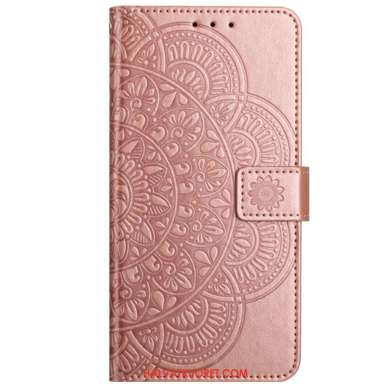 Kotelot iPhone 16 Mandala-hihnakuvio