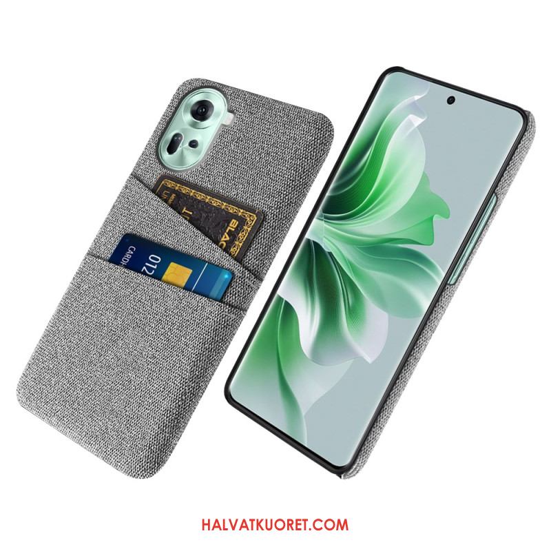 Kuori Oppo Reno 11 5g Kangas Korttipidike