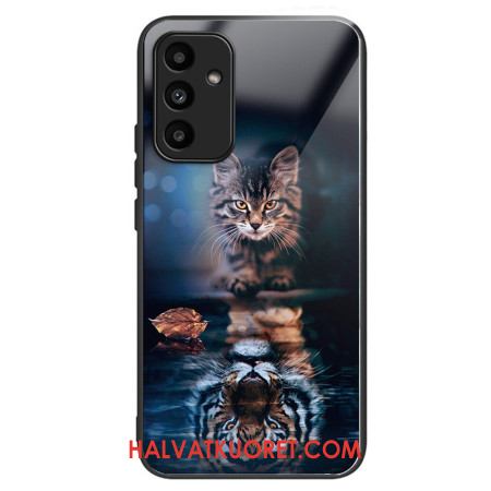 Kuori Samsung Galaxy A15 5g Cat And Tiger Tempered Glass Suojakuori