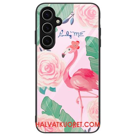 Kuori Samsung Galaxy S24 Fe Flamingo Karkaistu Lasi