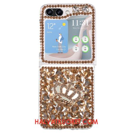 Kuori Samsung Galaxy Z Flip 5 Crown Charms