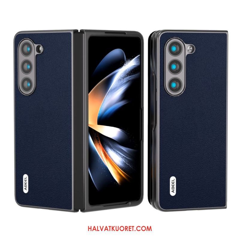 Kuori Samsung Galaxy Z Fold 5 Aitoa Abeel-nahkaa