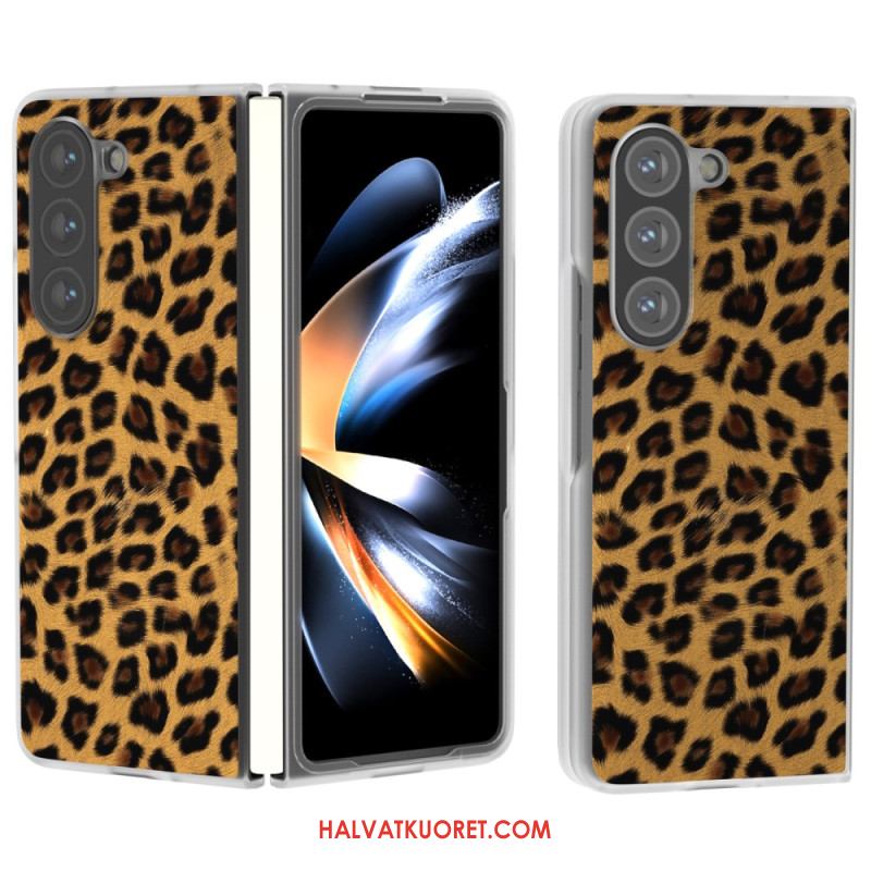 Kuori Samsung Galaxy Z Fold 6 Leopardityyli