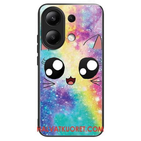 Kuori Xiaomi Redmi Note 13 4g Rainbow Cat Karkaistu Lasi Suojakuori