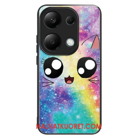 Kuori Xiaomi Redmi Note 13 Pro 4g Karkaistu Lasirainbow Cat