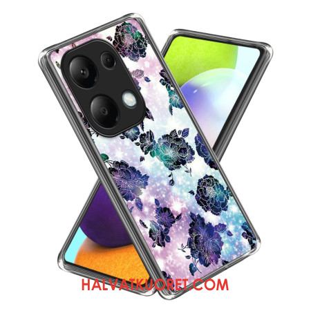 Kuori Xiaomi Redmi Note 13 Pro 4g Purppuraisia Kukkia