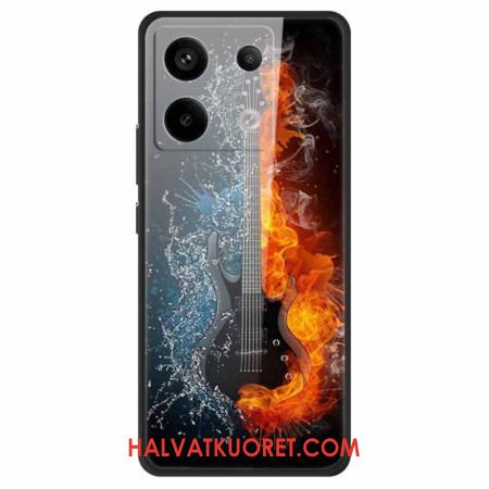 Kuori Xiaomi Redmi Note 13 Pro 5g Jään Ja Tulen Karkaistu Lasikitara Suojakuori