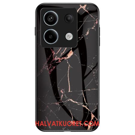 Kuori Xiaomi Redmi Note 13 Pro 5g Musta Ja Kultainen Marmorikarkaistu Lasi