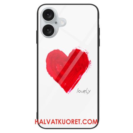 Kuori iPhone 16 Ihana Karkaistu Lasi