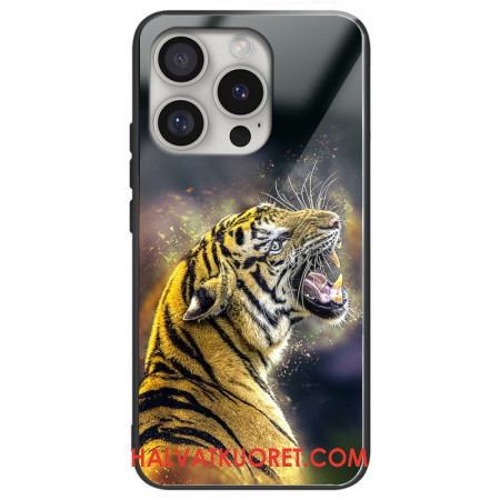 Kuori iPhone 16 Pro Max Roaring Tiger Tempered Glass