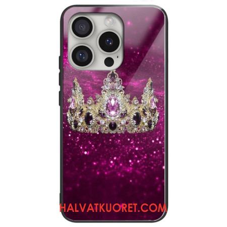 Kuori iPhone 16 Pro Royal Crown Karkaistu Lasi Suojakuori