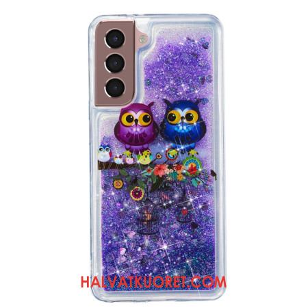 Puhelinkuoret Samsung Galaxy S24 Plus 5g Two Owls Liquid Glitter