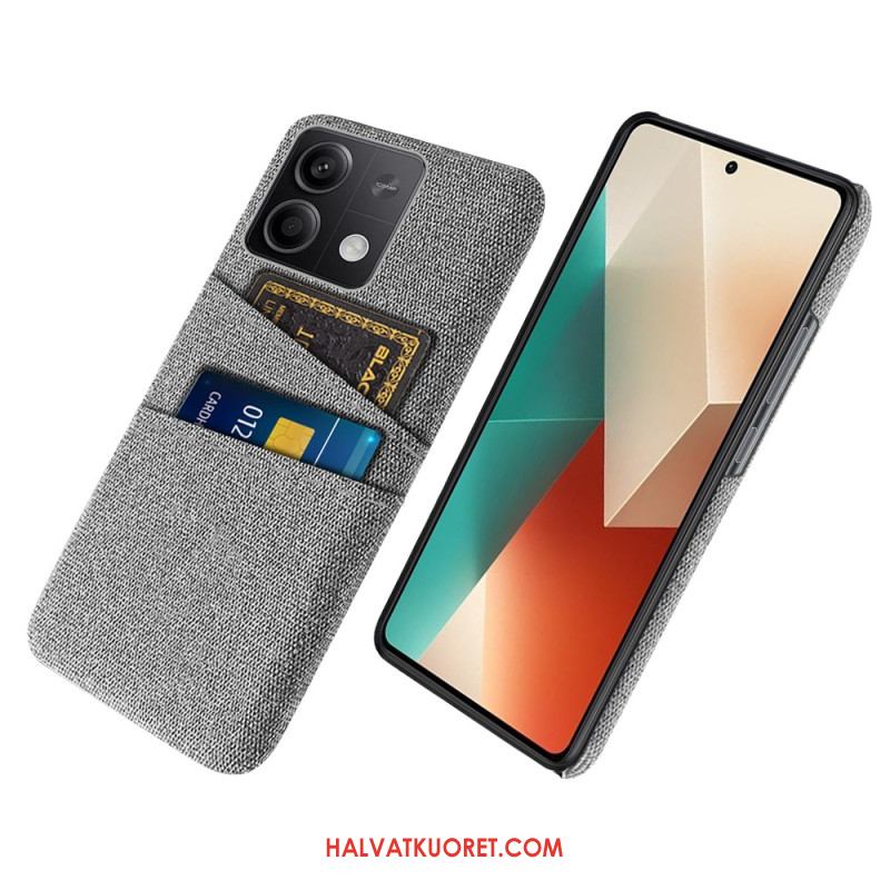 Puhelinkuoret Xiaomi Redmi Note 13 5g Kangas Kaksoiskorttipidike