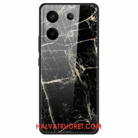 Puhelinkuoret Xiaomi Redmi Note 13 Pro 5g Platinum Black Grain Tempered Glass