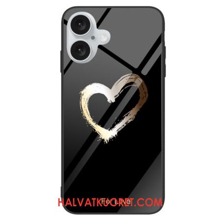 Puhelinkuoret iPhone 16 Plus For Love Black